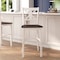 Flash Furniture Antique White Wash Solid Wood Bar Stools, 2PK ES-STBN1-29-WH-2-GG - alternate 1